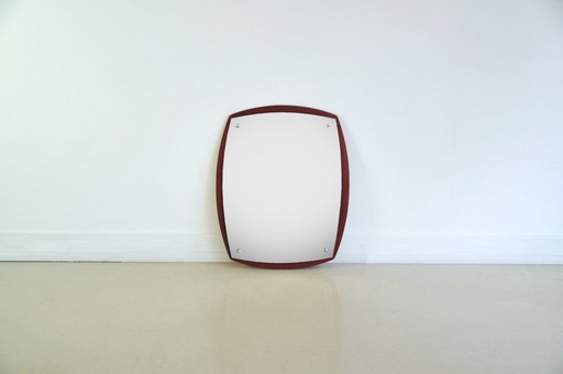 botones de espejo de teca