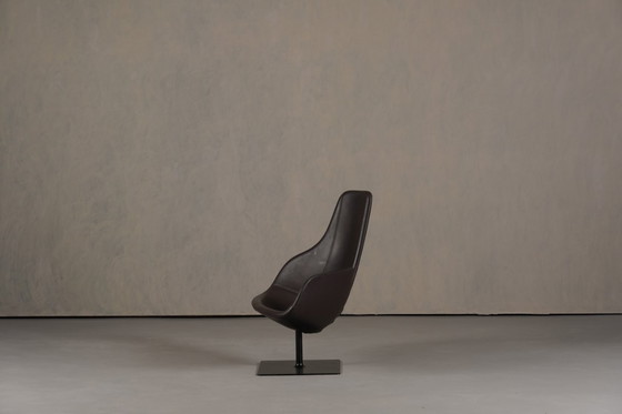 Image 1 of Fjord Lounge Chair und Pouf von Patricia Urquiola für Moroso, Italien, 2000er Jahre