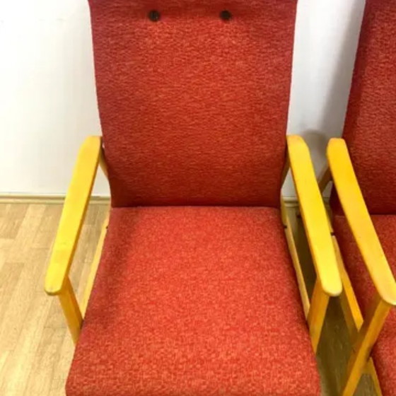 Image 1 of Retro fauteuils, TON, Tsjecho-Slowakije, jaren 60