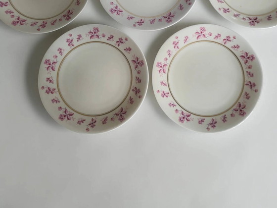 6 piatti in porcellana di Limoges - Raynaud & Cie – Stoviglie (photo 10 of 12)