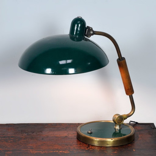 Lampada da tavolo Kaiser Idell di Christian Dell, anni '30