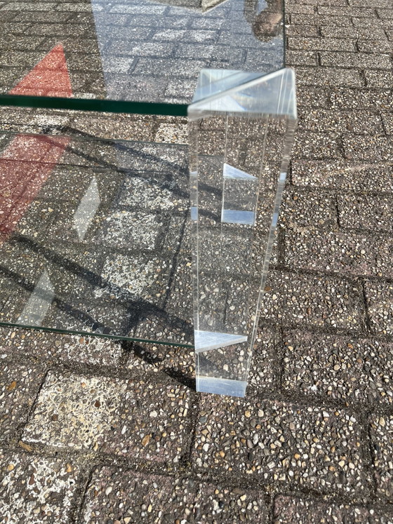 Image 1 of Mesa de centro de cristal