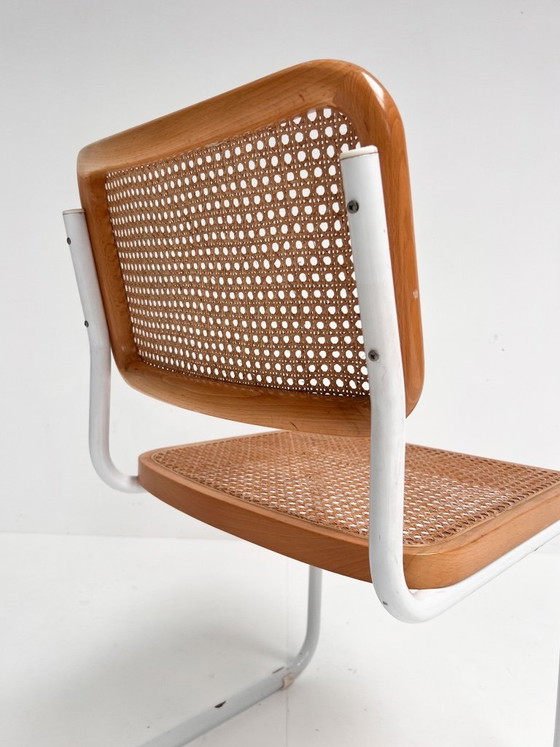 Image 1 of Set of 2 Italian webbing chairs, 1970s