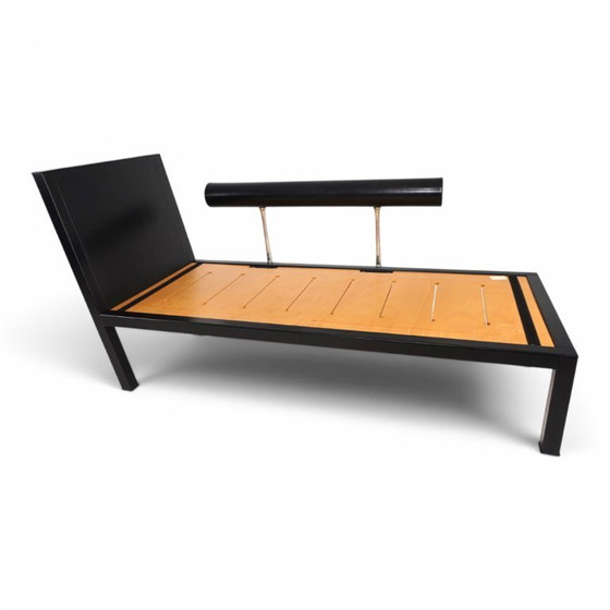 Image 1 of B&B Italia Baisity leren chaise longue/ligbed van Antonio Citterio, 1980