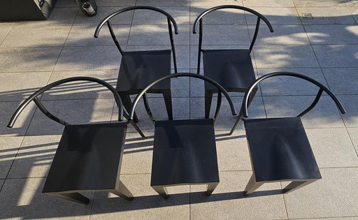 5x Stoelen Kartell Dr. Glob - Ontwerp Philippe Starck