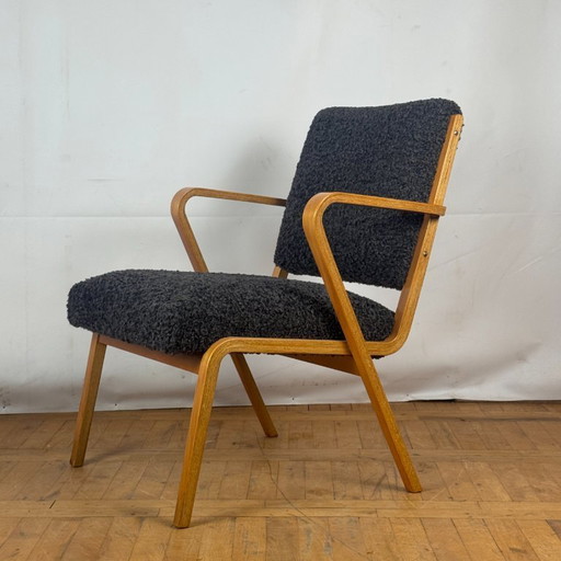 Refurbished DDR easy chair designed by Selman Selmanagić in 1958
