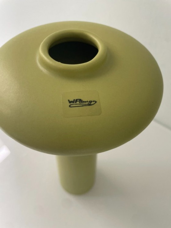 Image 1 of WPDesign design vase in moss green – sculptural modern design