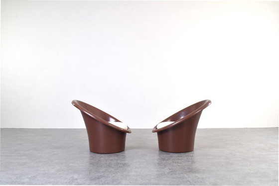 Image 1 of Skopa Lounge ChairS von Ole Gjerløv-Knudsen & Torben Lind für Ikea, 1970er, 2er-Set