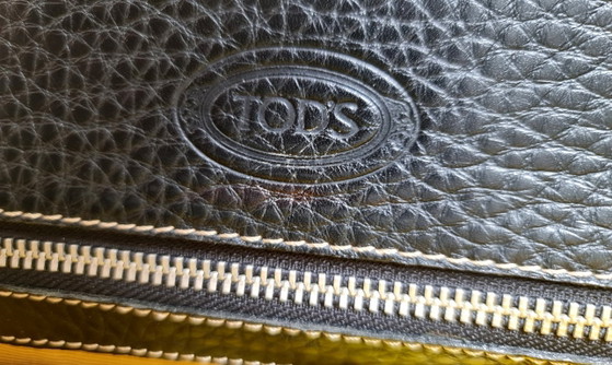 Image 1 of TOD'S Girelli handbag black full-grain leather good condition