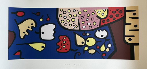Paul Klee (1979-1940), Früchte auf Beau, Copyright 1992 by SABAM, Bruxelles, Stampato in Italia