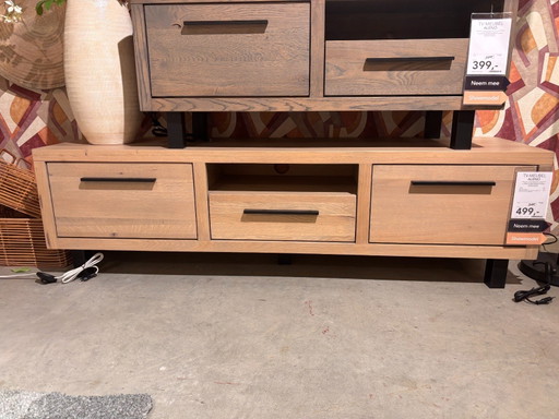 TV-Schrank Aleno - Bisque – Pronto Wonen, tv meubelen