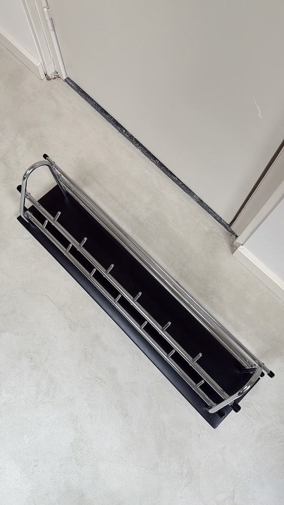 Image 1 of Sixties chrome tubular frame coat rack