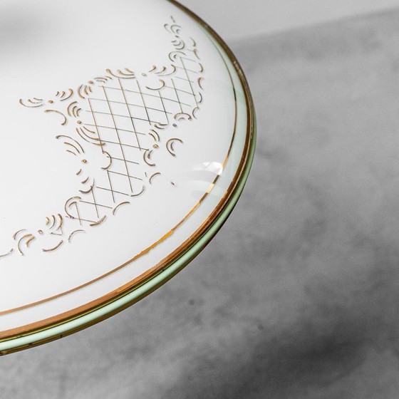 Image 1 of RUNDER HÄNGEKRONLEUCHTER AUS DEN 1950ER JAHREN