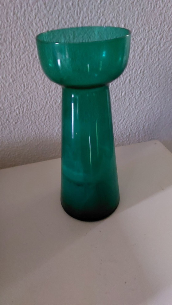 2x hyacinth glasses, Glass & Decanter, Green (photo 4 of 5)