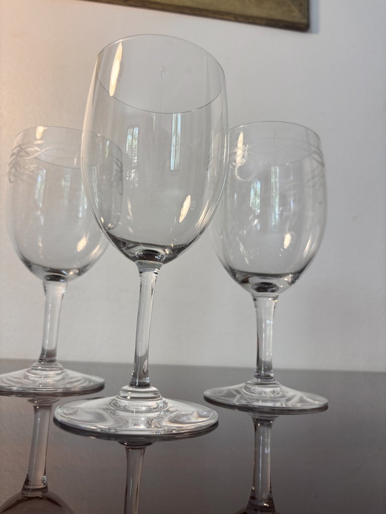 Image 1 of 4 Perfektion Glasses & 2 Byzantinisches Baccarat