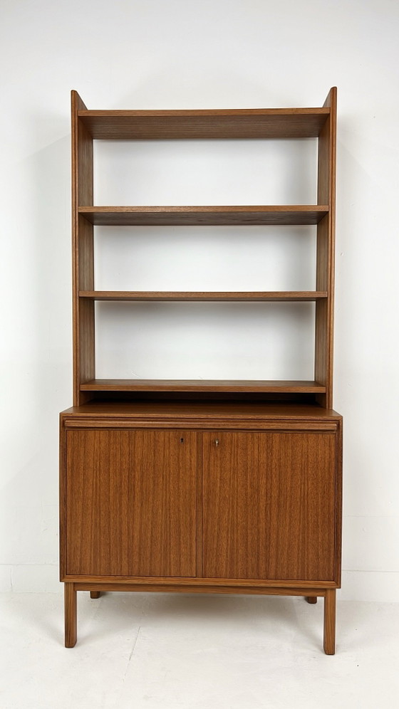 Swedish vintage teak veneer Bookcase (photo 4 of 13)