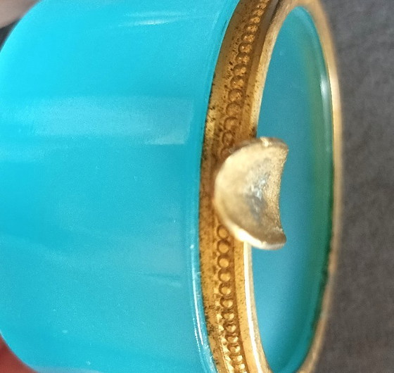 Image 1 of Paire de cendriers V.N.C. « Opaline de Venise » – Murano, Italie, années 1970