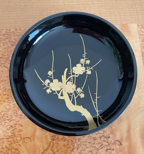 Image 1 of Japanische Schalen aus lackiertem Holz