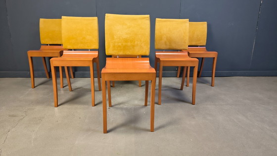 Image 1 of Set aus 6 Finn-Esszimmerstühlen von Ligne Roset, 1990er Jahre
