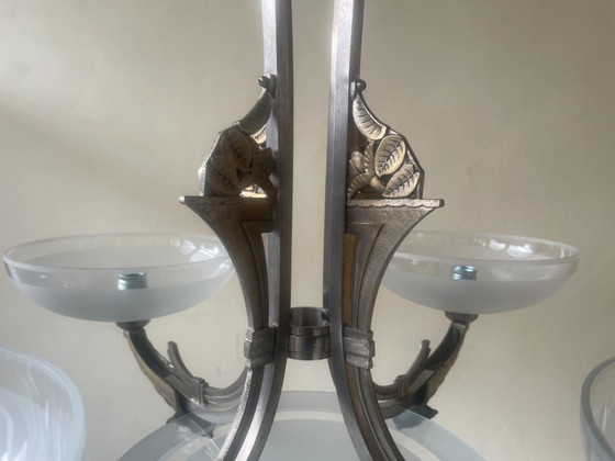 Lámpara colgante de techo Art Déco francesa – Lámparas colgantes, Brass (photo 7 of 20)