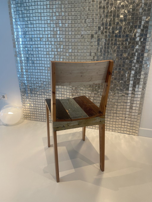 Piet Hein Eek eiken sloophouten stoel