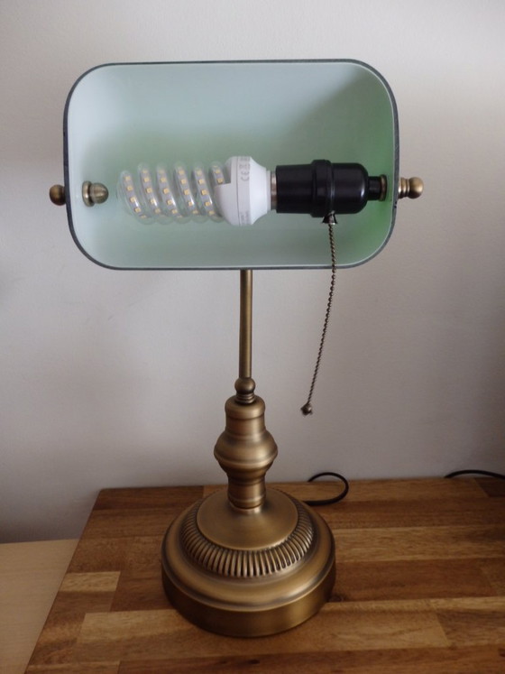 Image 1 of lampe de banquier, banquier