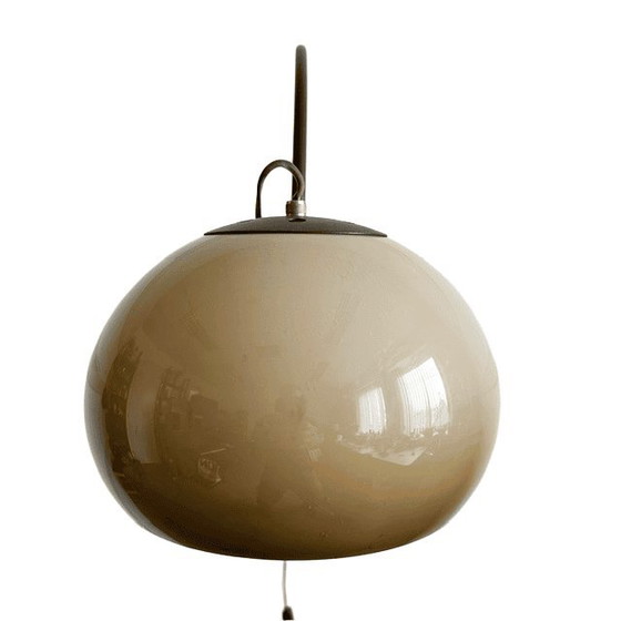 Mid-Century Design Dijkstra Arc Lamp Mushroom Wall Lamp 1970s – Dijkstra Lampen, Wall lights, Metal, Plastic (photo 10 of 12)
