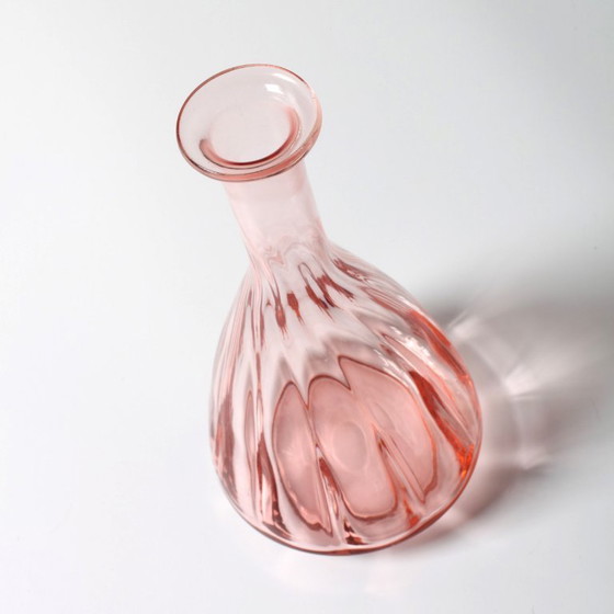 Caraffa vintage in vetro rosa: caraffa Empoli di metà secolo, Italia anni '30 – Bicchieri e caraffe, Glass (photo 6 of 7)