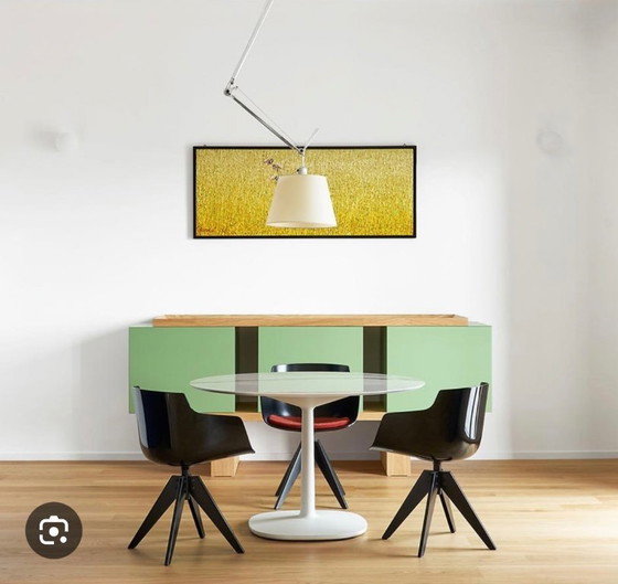 Image 1 of ARTEMIDE Tolomeo Suspension Decentralized with Pergament Schirm 42cm