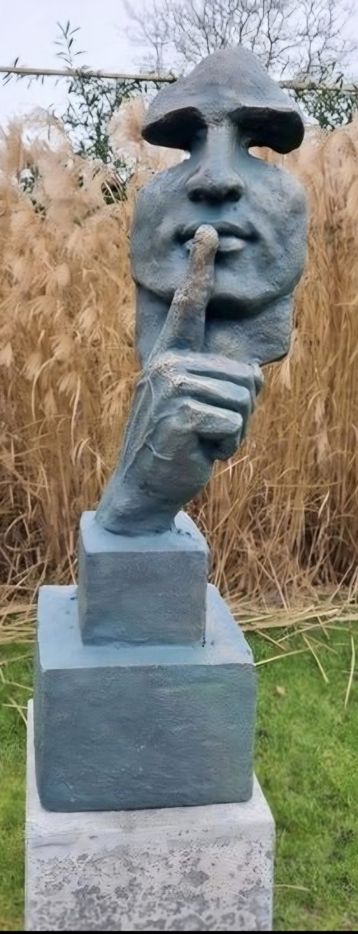 Sculpture Silence polystone 76 cm