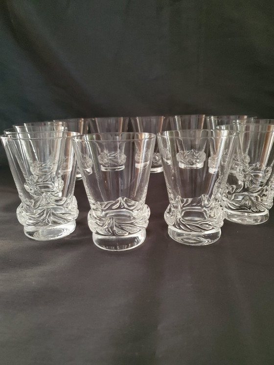 Image 1 of DAUM Nancy - Servizio di cristallo - Modello Sorcy - 1960-70 (rif. 3957)