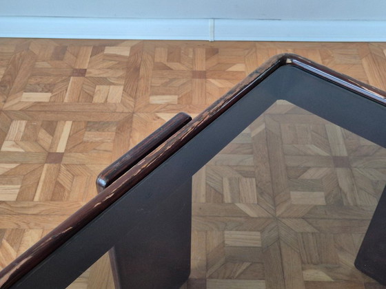 Image 1 of Vintage Italiaanse bijzettafels van Gianfranco Frattini voor Cassina, set van 3.