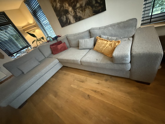 Image 1 of Grijze Hoekbank - Comfortabel & Stijlvol