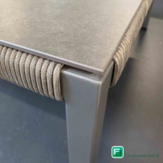 Image 1 of Solpuri CLUB loungetafel 80×80 cm met keramisch blad moderne lounge tuintafel