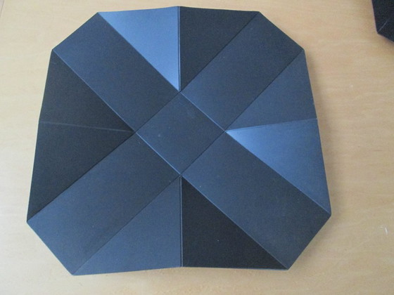 Image 1 of Design Set of 3 origami bowls created by Tair and Mercier (Paris) in 1987.