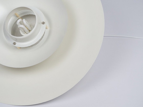 Vintage Kurt Wiborg Hanglamp voor Jeka, 47 cm, Deens Mid-Century Design, Scandinavische Plafondlamp (photo 12 of 13)