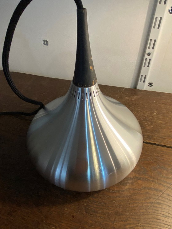 Image 1 of Lampenaufhängung n1 Aluminium Alu Johannes Hammerborg Fog & Morup Dänemark Jahrgang 1970