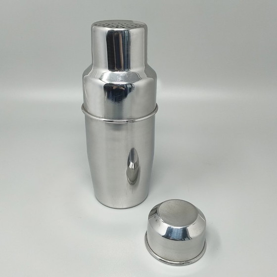 Image 1 of Schitterende cocktailshaker met ijsemmer uit de jaren 70 van Pran. Gemaakt in Italië.
