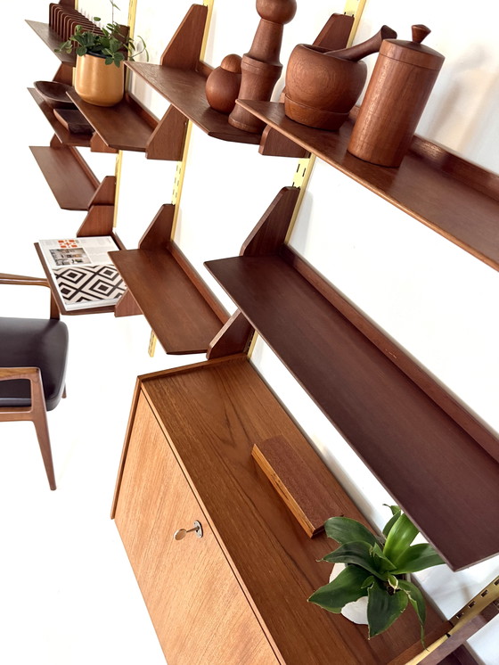 Image 1 of Vintage XL modulair wandsysteem, WK Möbel ‘60