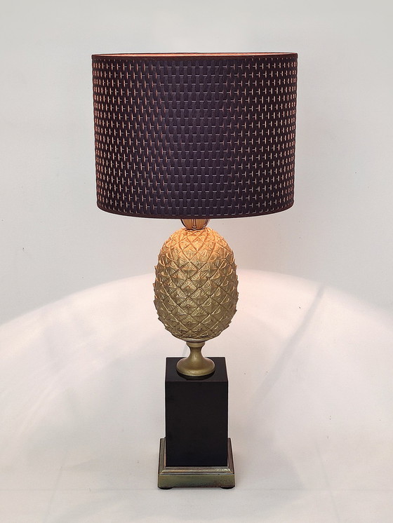 Image 1 of Tafellamp Le Dauphin "Pineapple Lamp" 1970