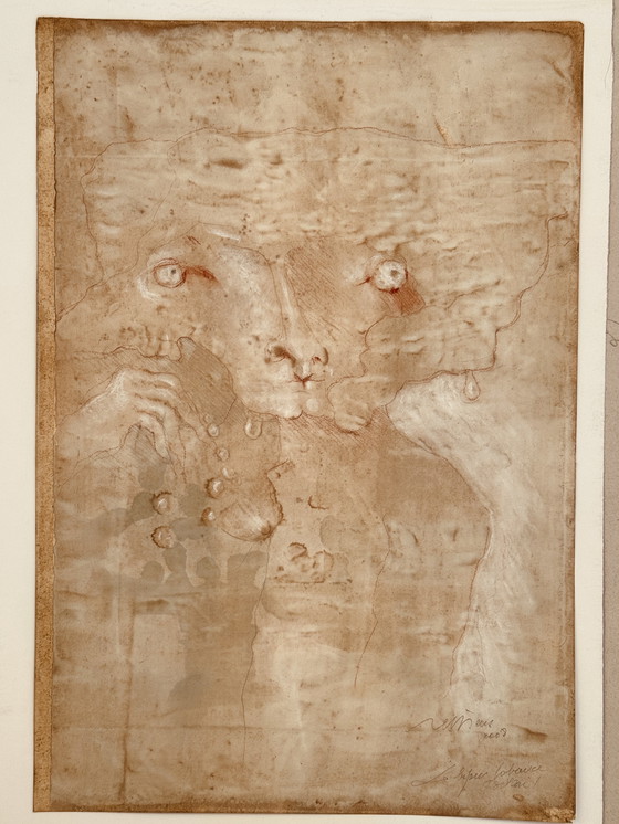 Image 1 of Robert Detheux - Surrealist painting from 2008