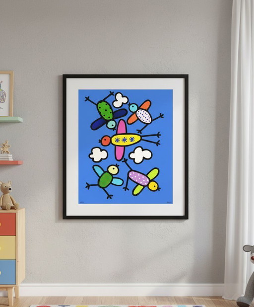 Basdera, Franz - Vogerl - Giclée su Hahnemühle - firmata a mano