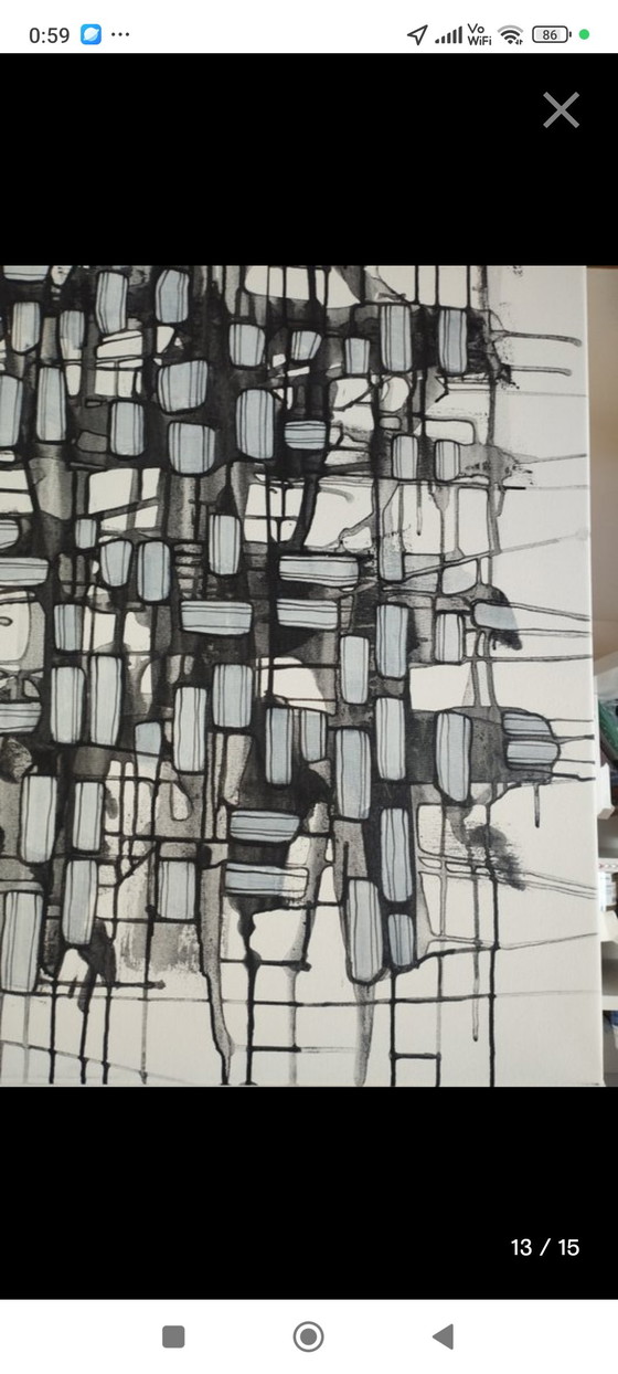 Image 1 of Natia Antadze Abstract Composition XXL