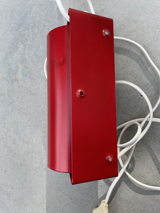 Lampe de chevet vintage IKEA rouge (mate) – Lampes de lecture, Metal (photo 3 of 9)