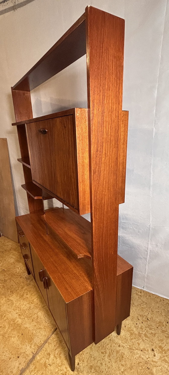 Image 1 of Mid-Century Retro Vintage Teak Room Divider by G Plan – ‘Brasilia’ Range, 1960s  Designed by Victor Wilkins | Stylish & Function