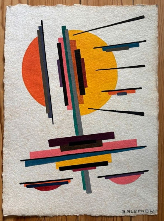 Boris Alepkow watercolor drawings – Paintings & Drawings, Paper (photo 3 of 5)