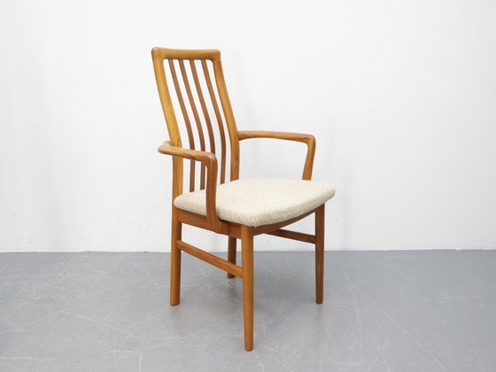 Image 1 of Vintage dining chairs | Schou Andersen | Teak | Armrests