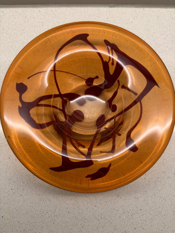 Ciotola in Vetro Firmata – Marleen Riegman, 2002 – Oggetti decorativi (photo 3 of 13)