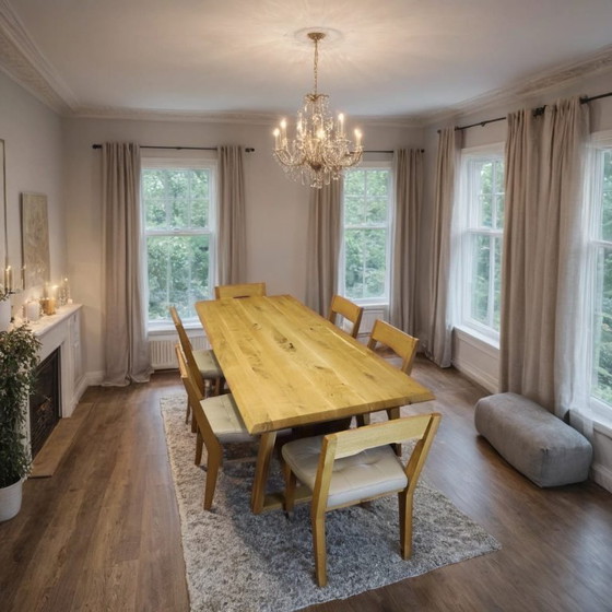 Image 1 of HANDCRAFTED ROVER dining table