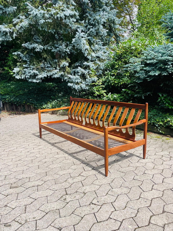 Image 1 of Sofá de 3 plazas de teca danesa de mediados de siglo